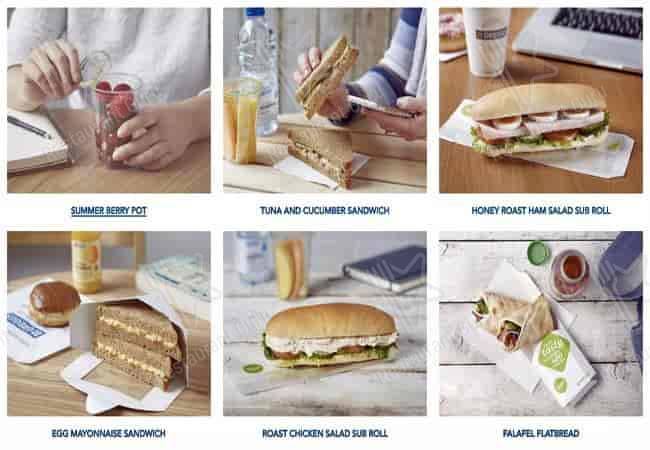 Greggs меню