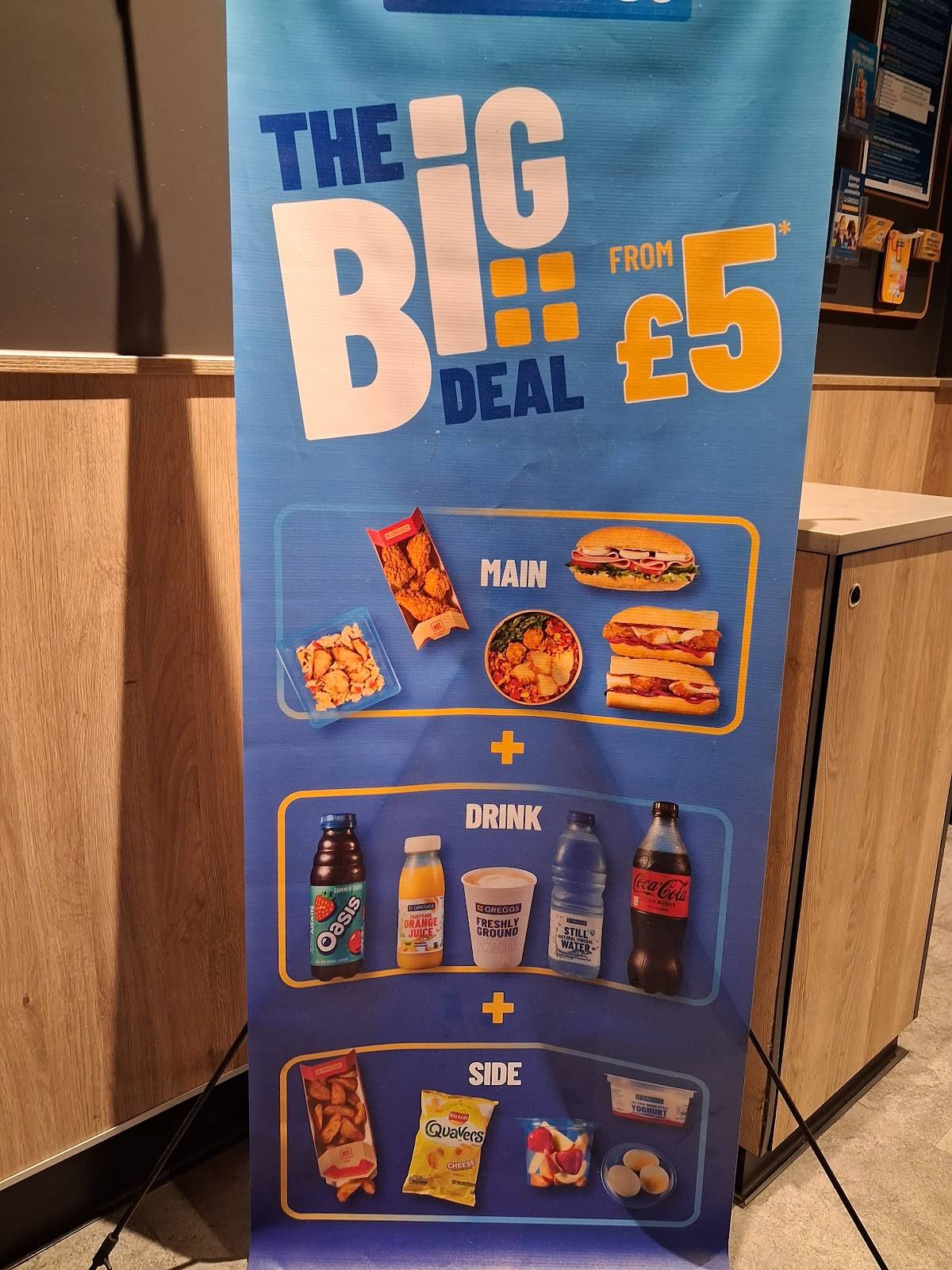Greggs меню