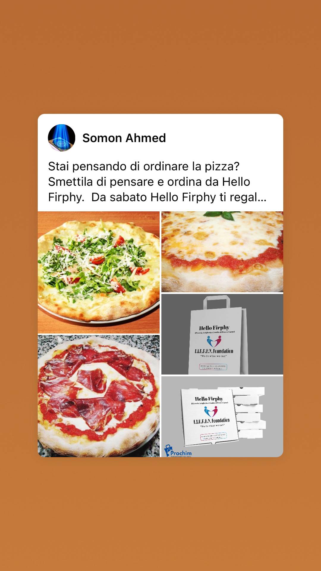 Sapore di Oceano меню