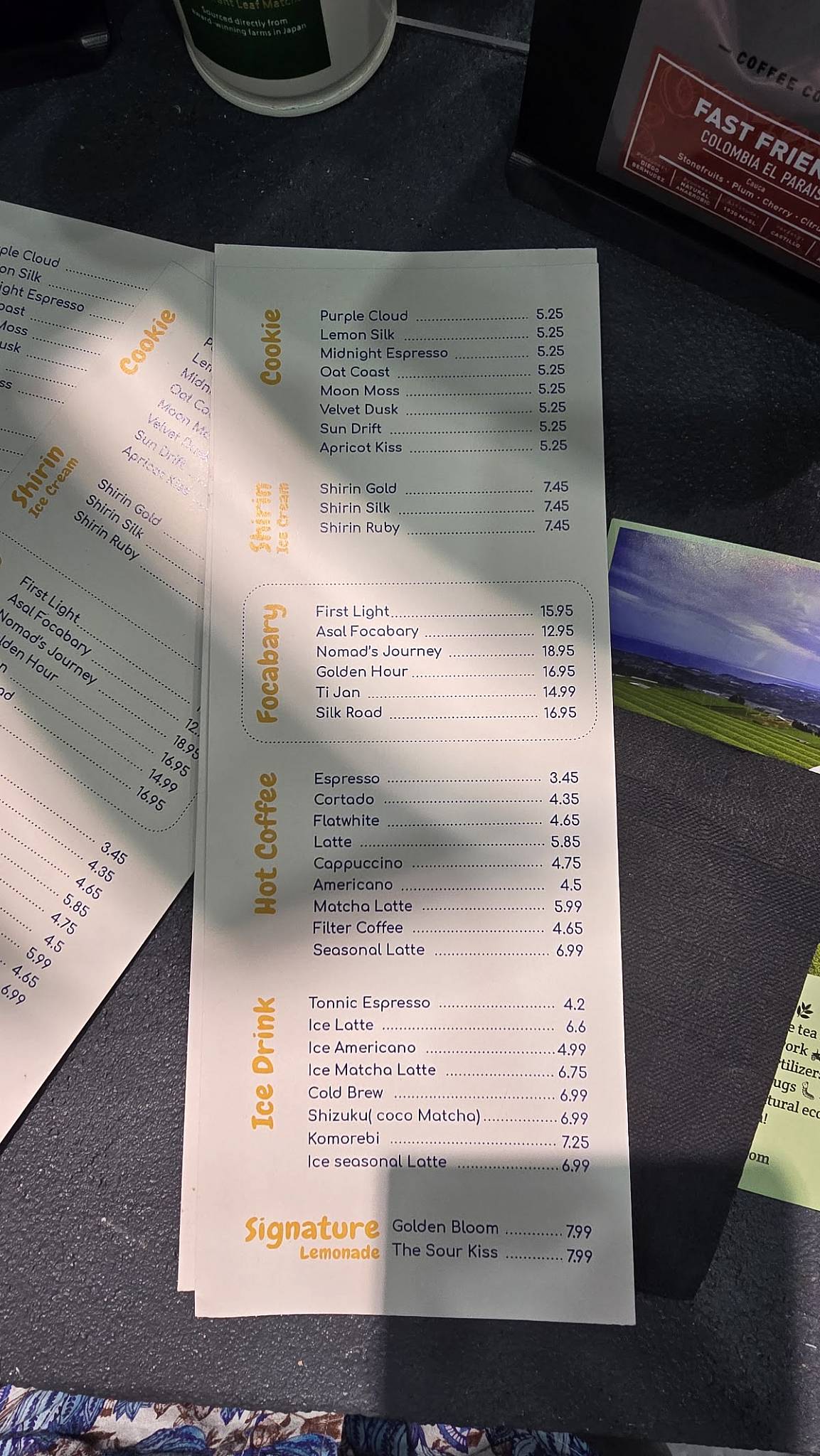 Heval cafe меню