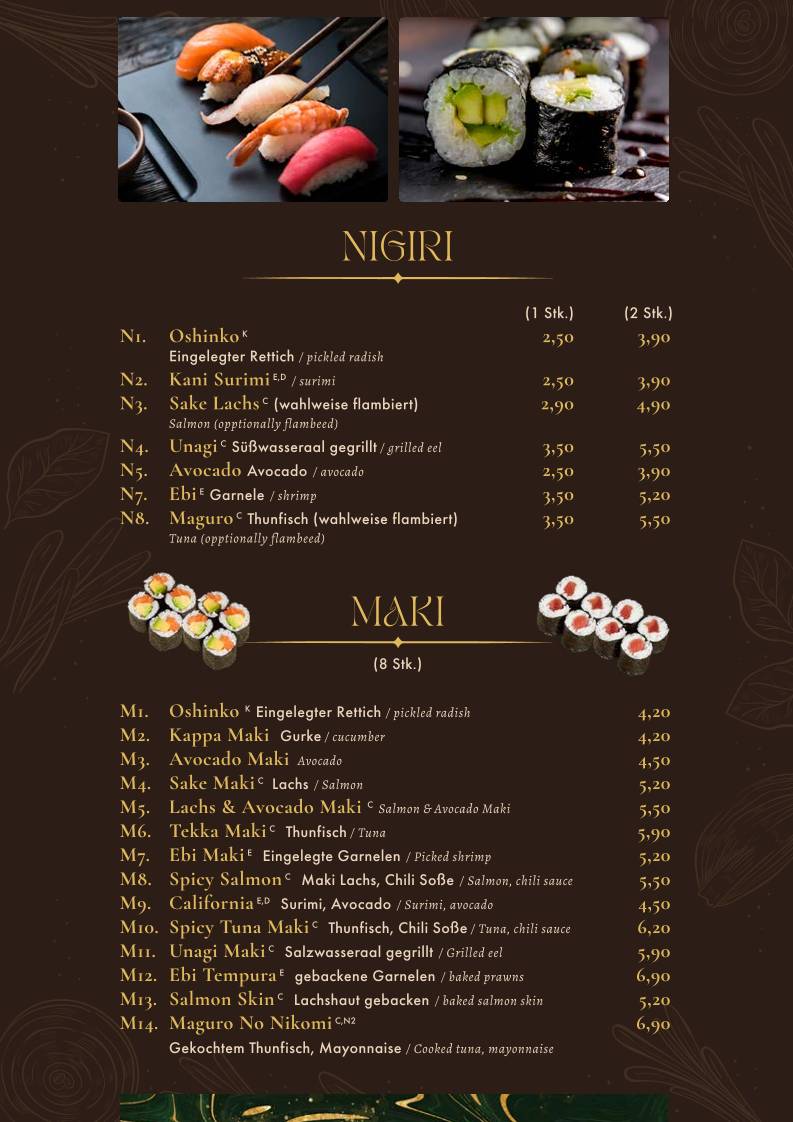 Hoa Xuan Restaurant меню