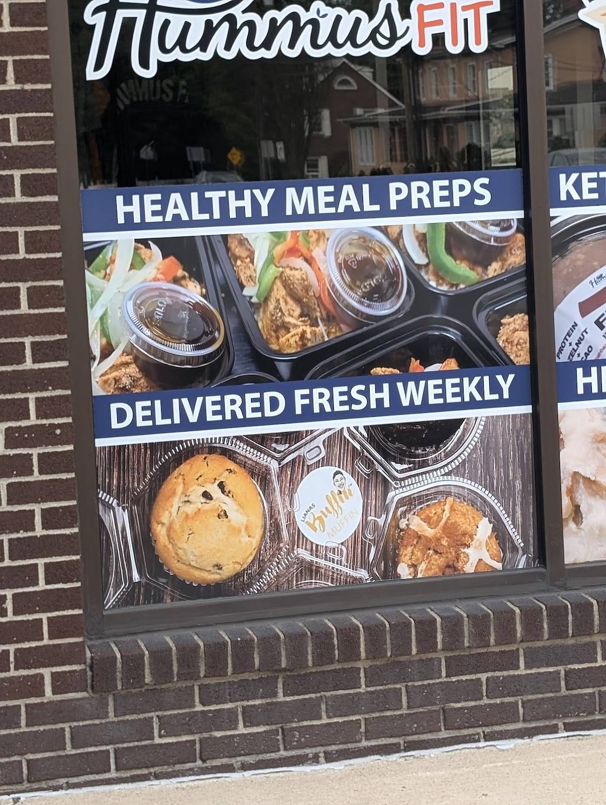 Hummus Fit меню