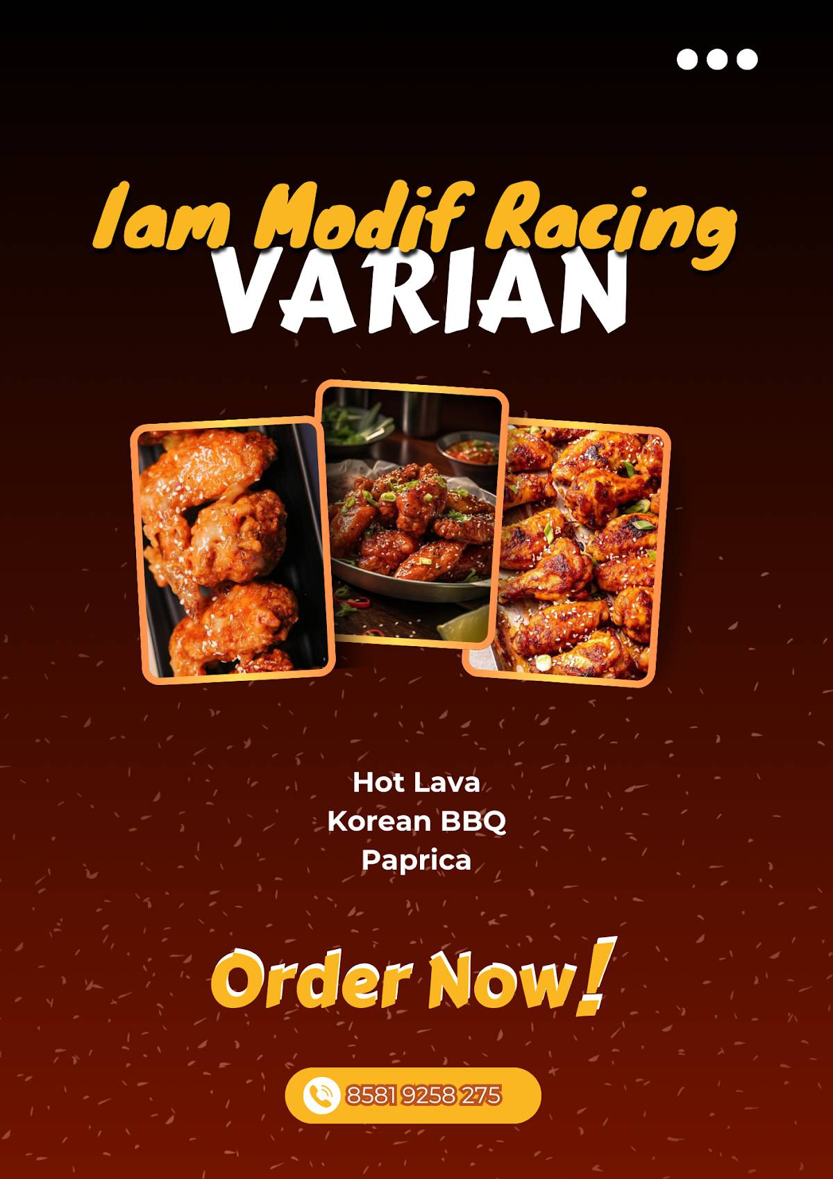 Iam Modif Racing меню
