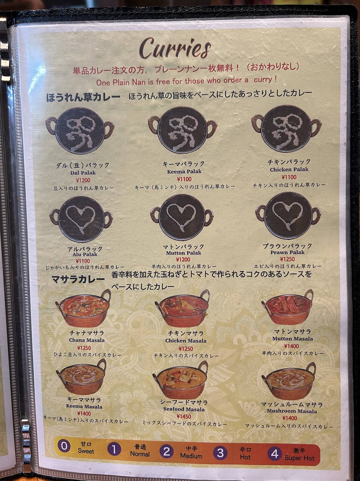 Indian Nepali restaurant RISHTA меню