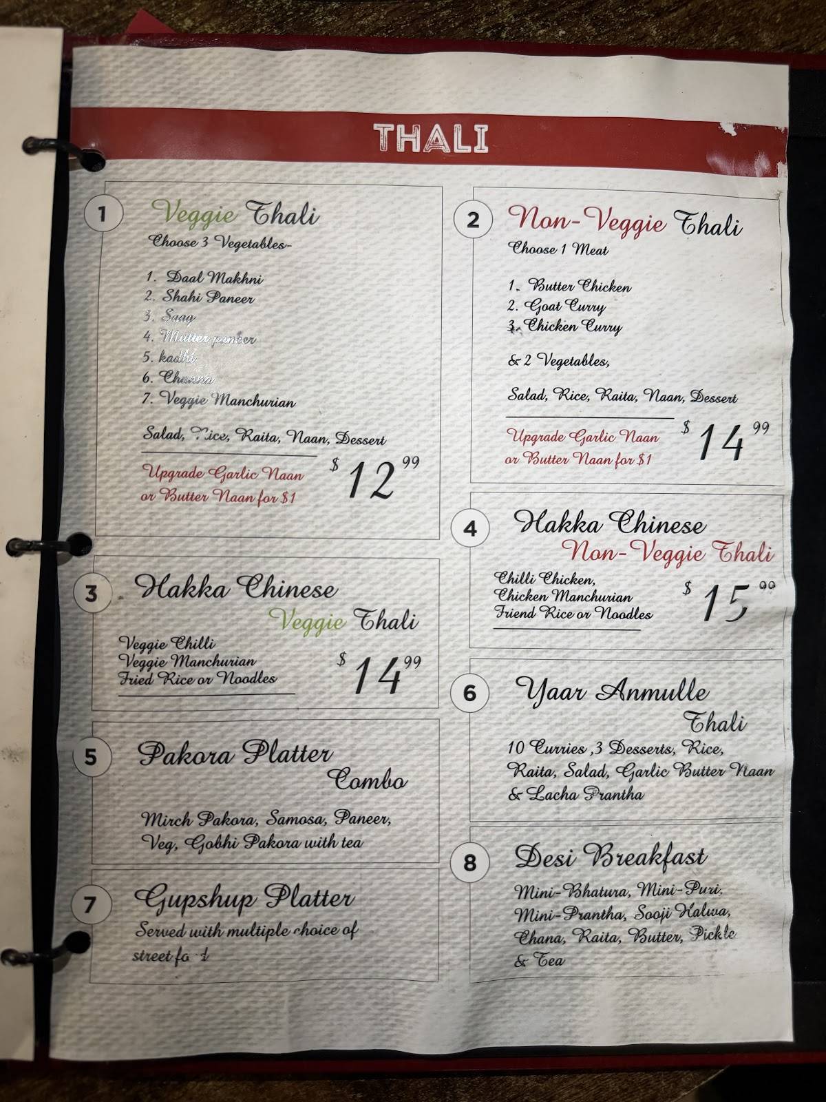 Indian Sweet Master - Authentic Indian Restaurant & Sweets (Brampton) меню