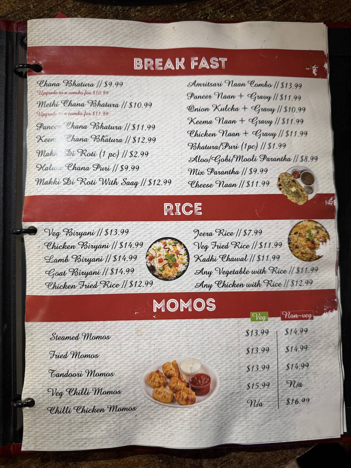 Indian Sweet Master - Authentic Indian Restaurant & Sweets (Brampton) меню