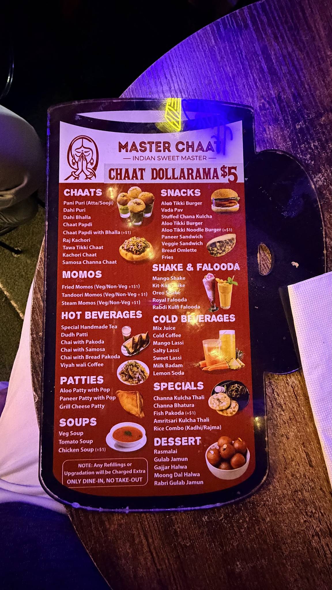 Indian Sweet Master - Authentic Indian Restaurant & Sweets (Brampton) меню