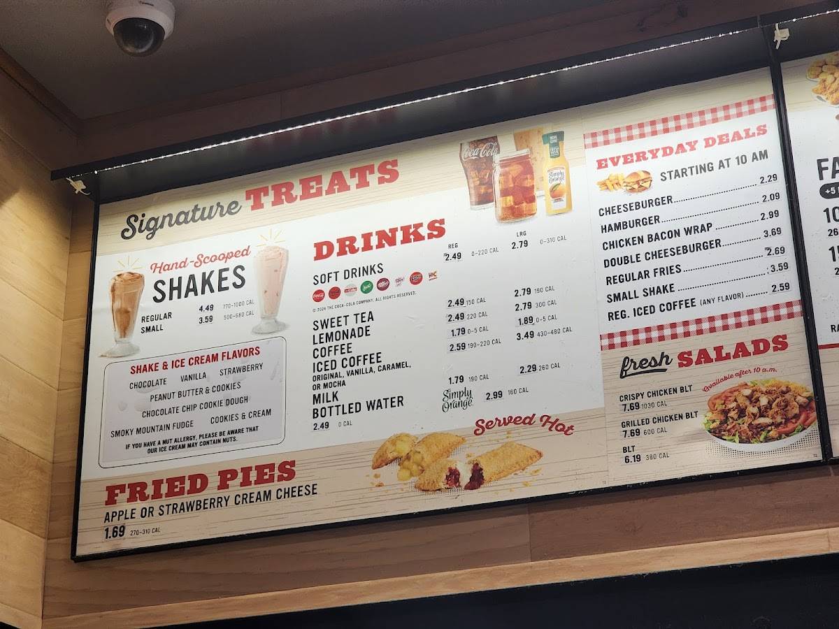 Jack's Family Restaurant меню