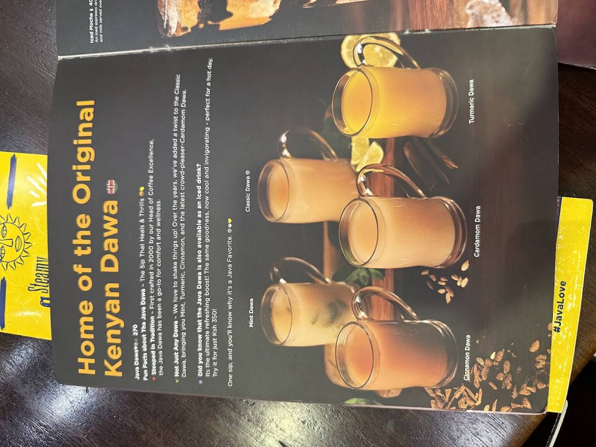 Java House - Parklands меню