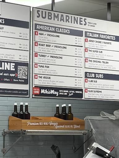 Jersey Mike's Subs меню