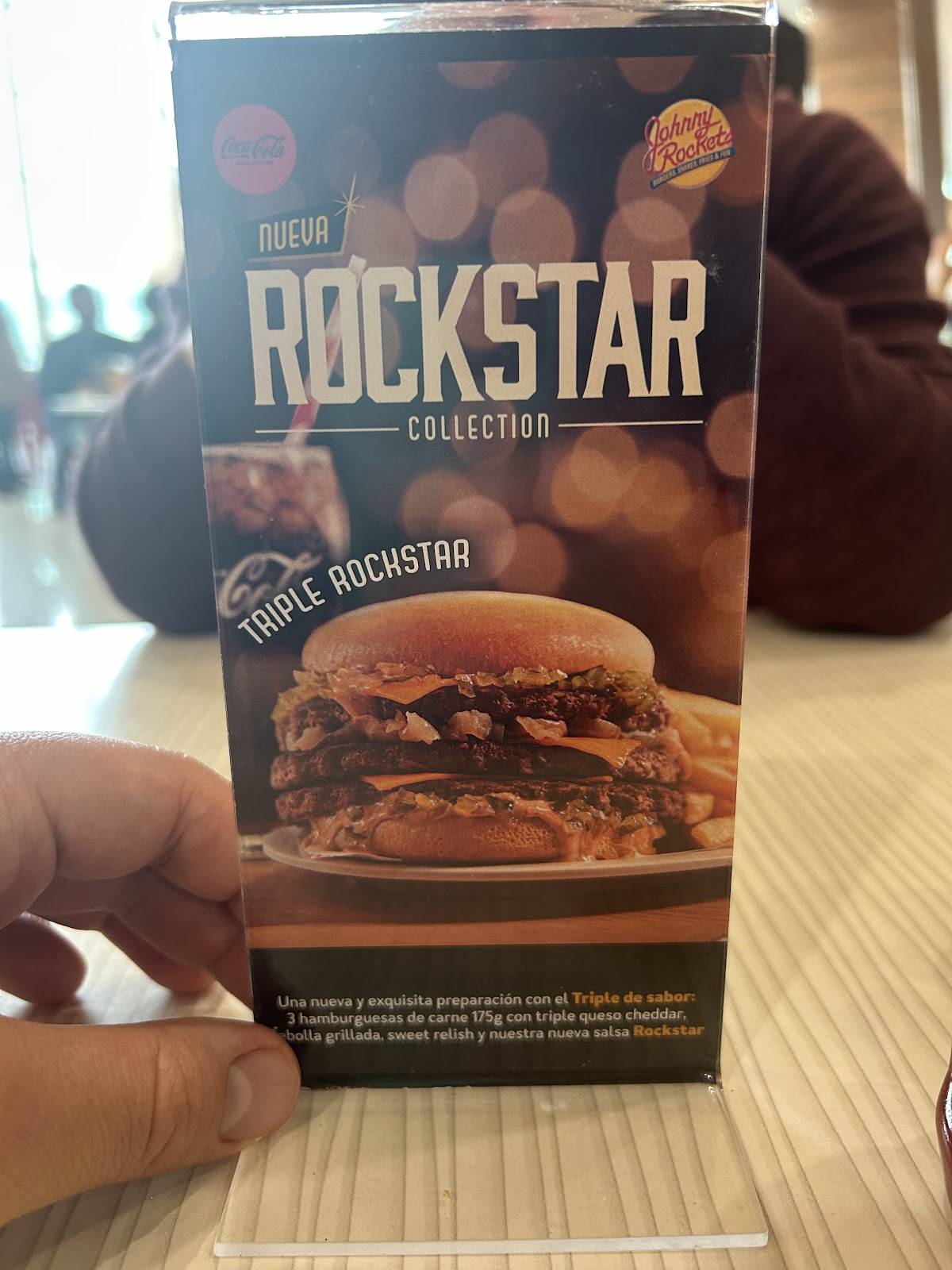 Johnny Rockets меню