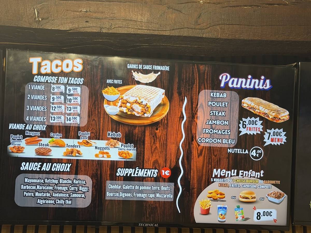Kebab Hede меню