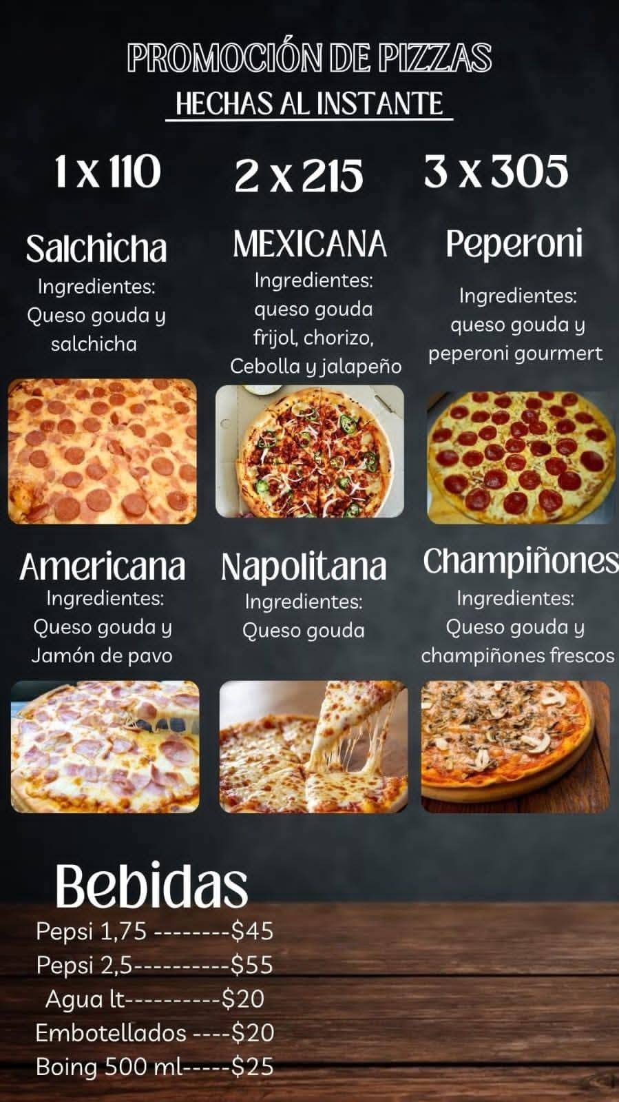 Ki Pizzas & Pastas меню