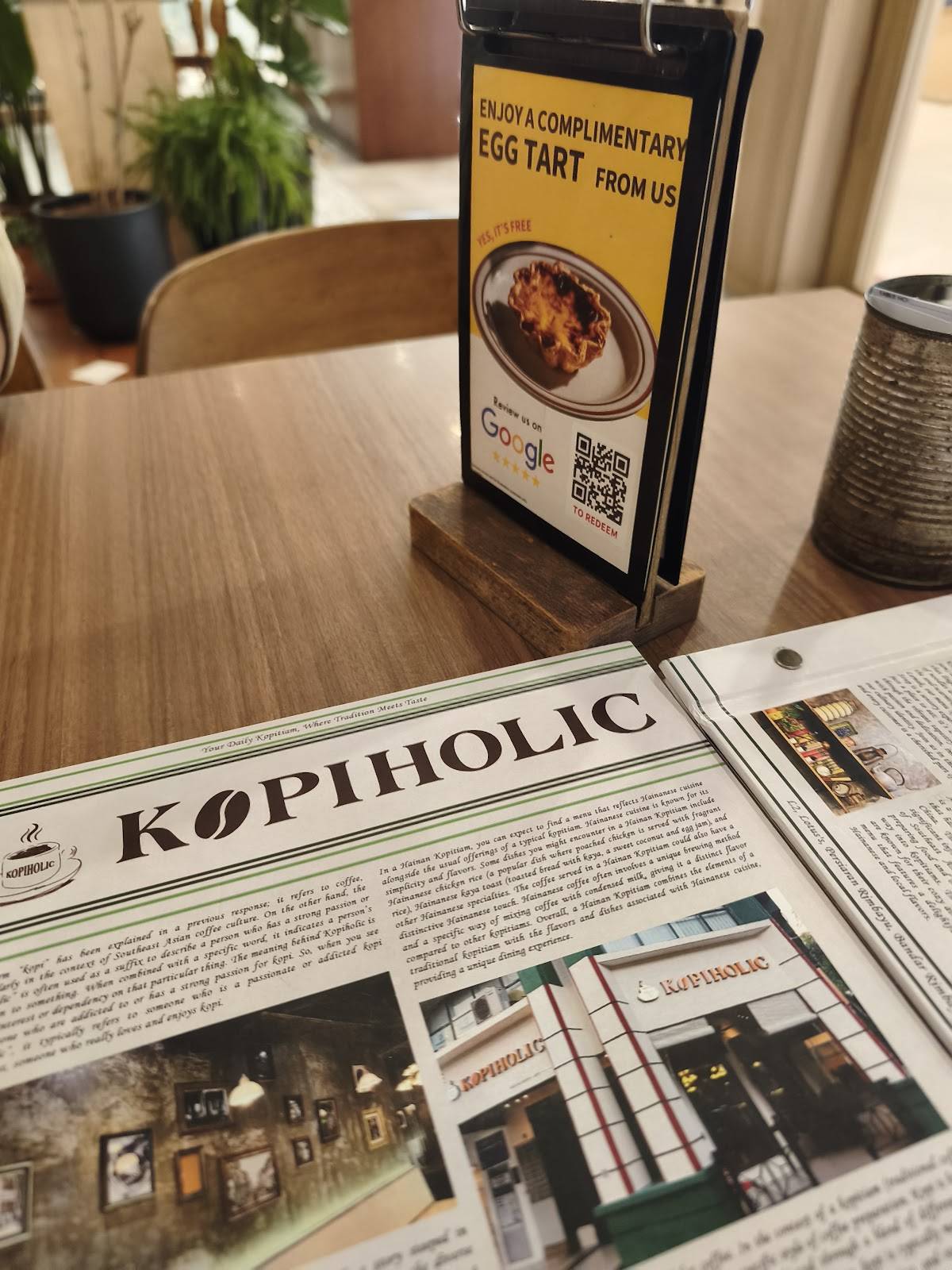 Kopiholic - Rimbayu меню