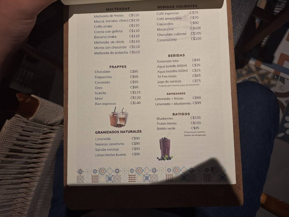 La Riviera меню