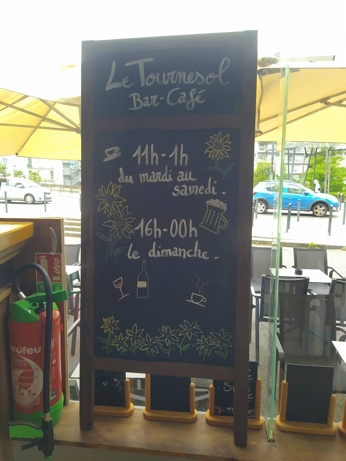 Le Tournesol меню