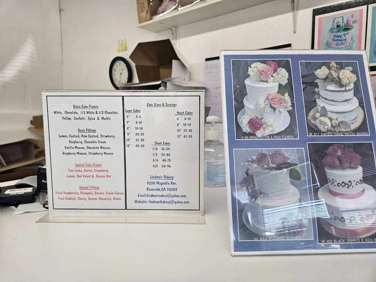 Lindmair Bakery меню
