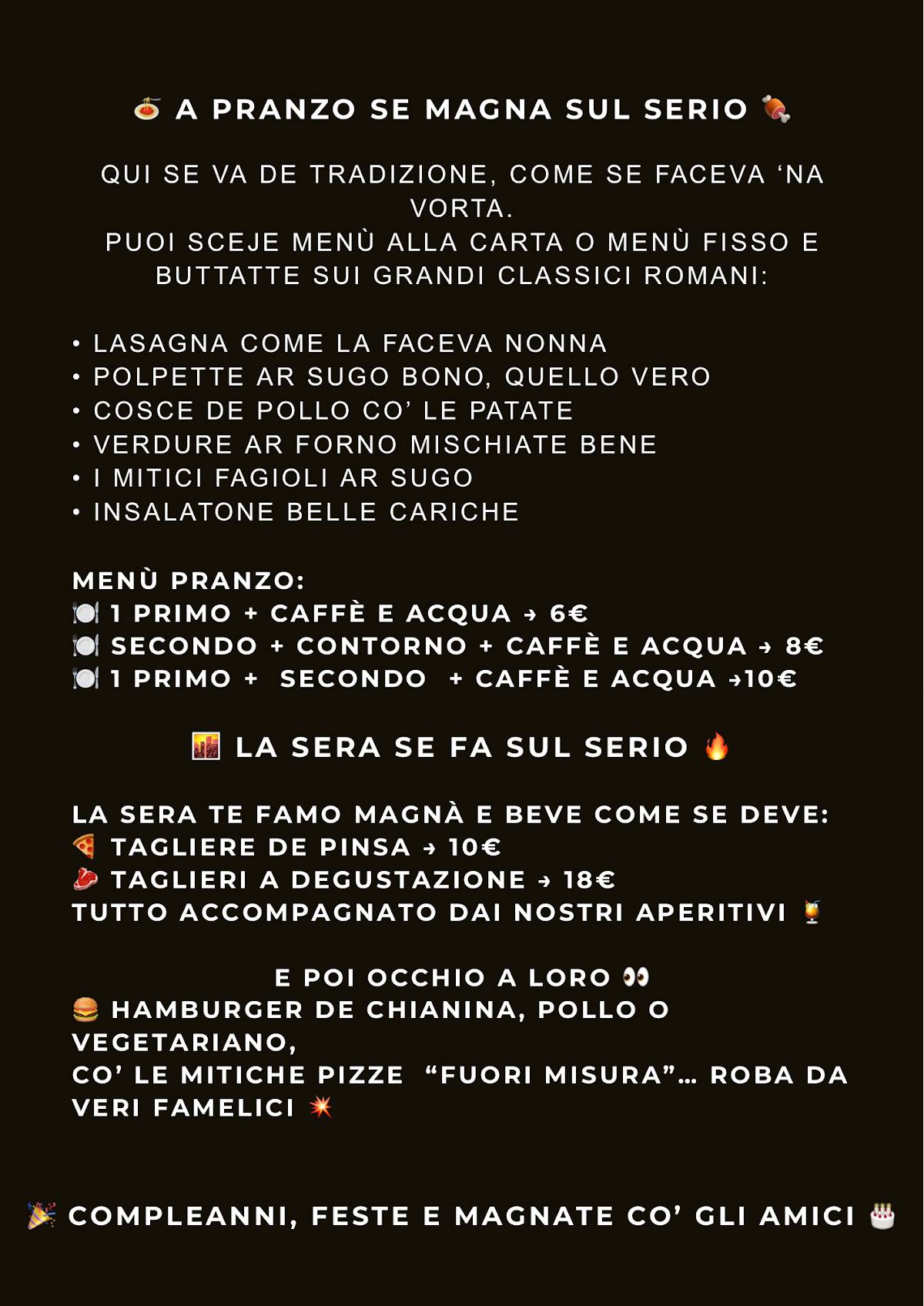 Locanda Nanni меню