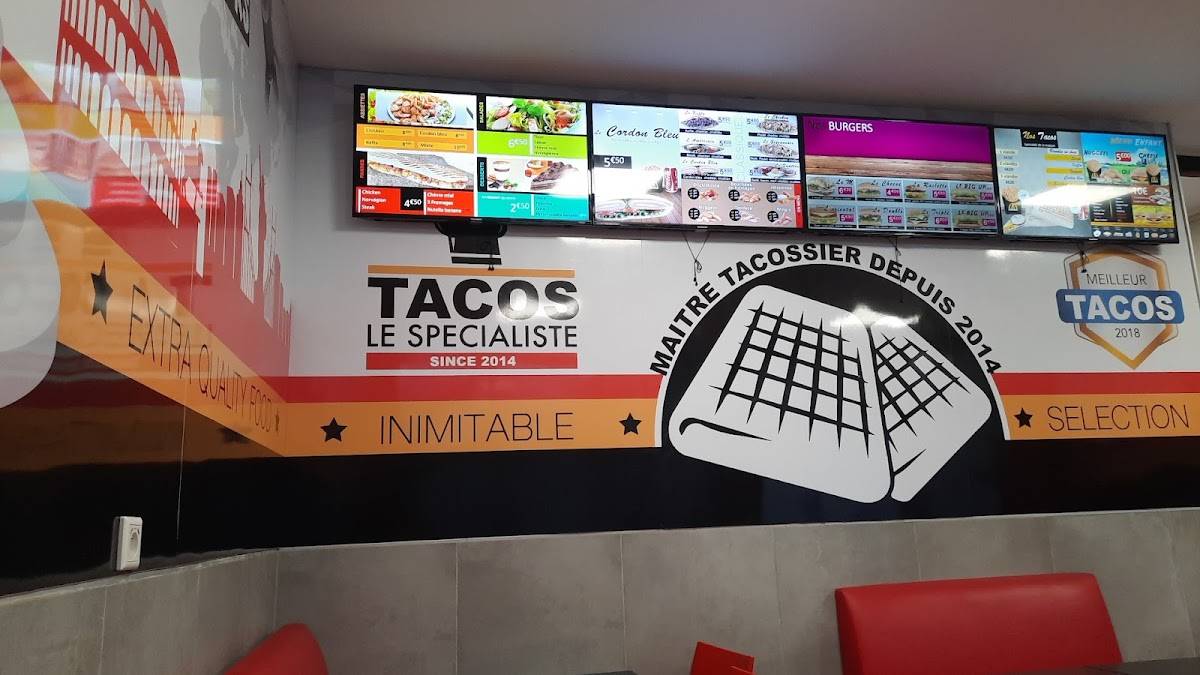M.Express tacos Sète меню