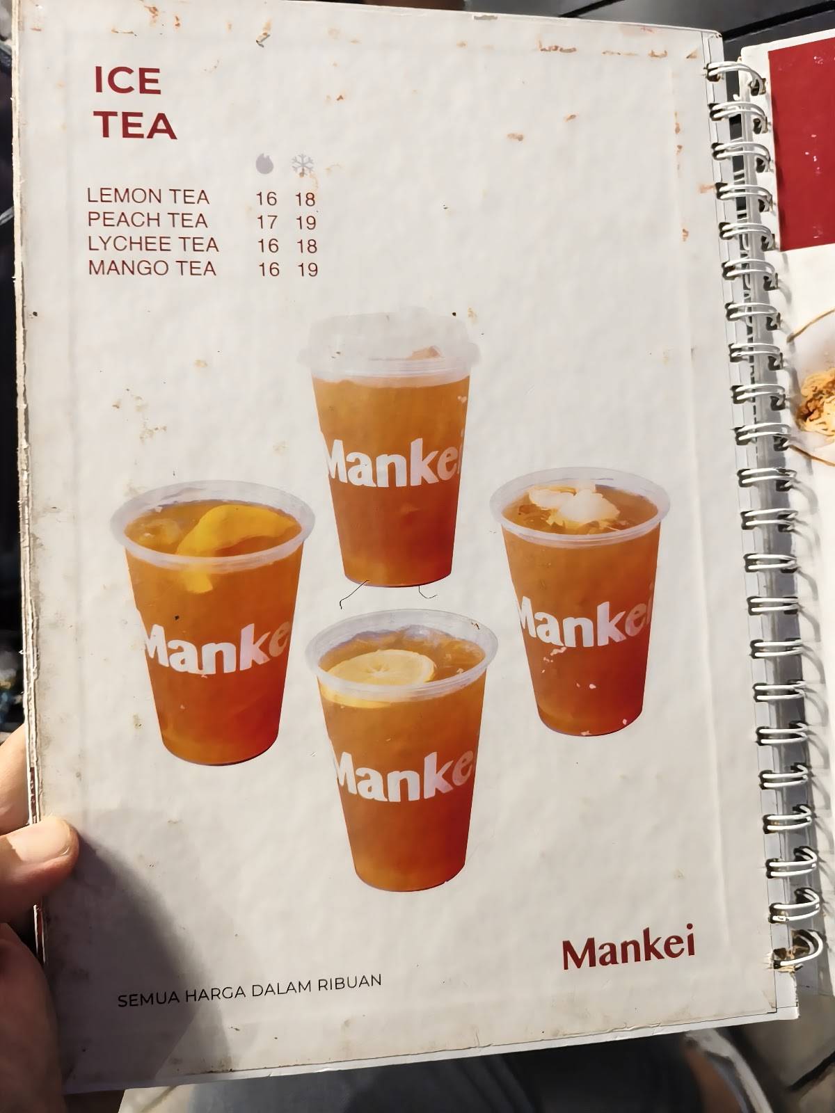 Mankei меню