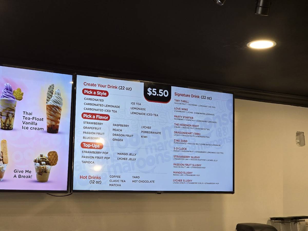 Maroons Creamery - Hand Crafted Ice Cream меню