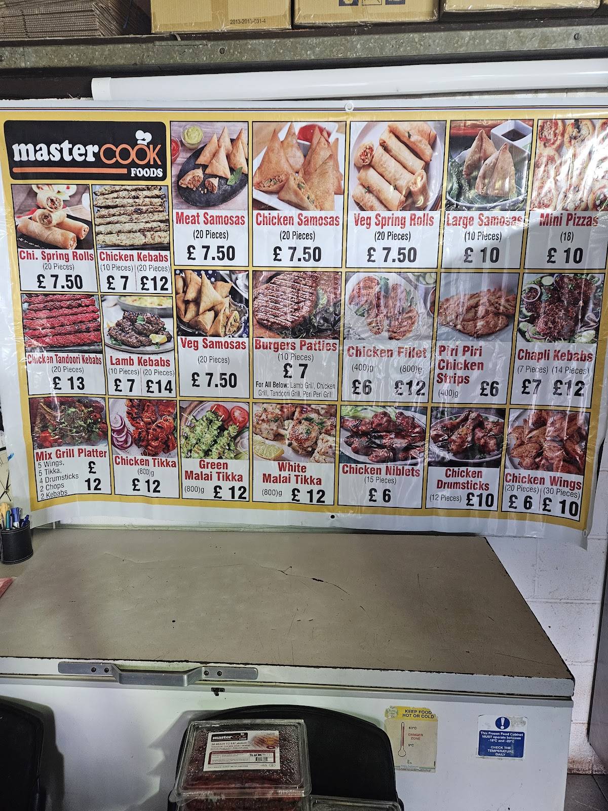 MasterCook FOODS меню