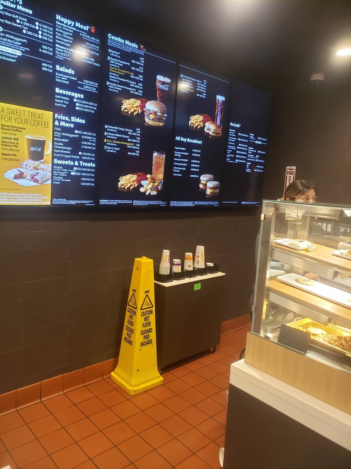McDonald's меню