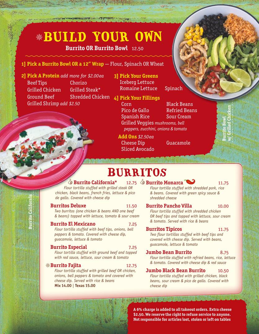 Mi Pueblito Mexican Restaurant Rutherfordton меню