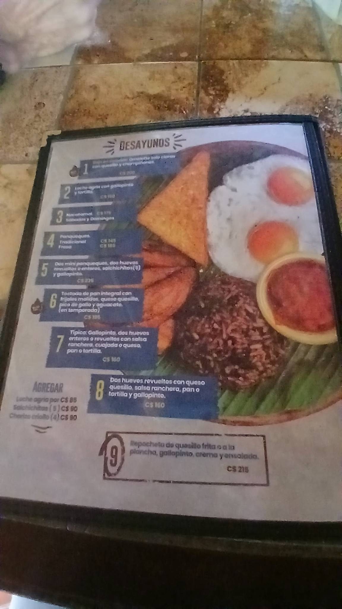 Mi Ranchito - Rivas меню
