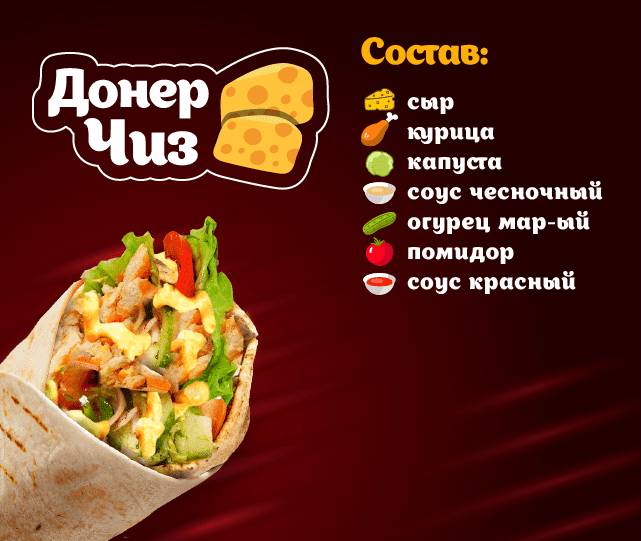 Papa Doner меню