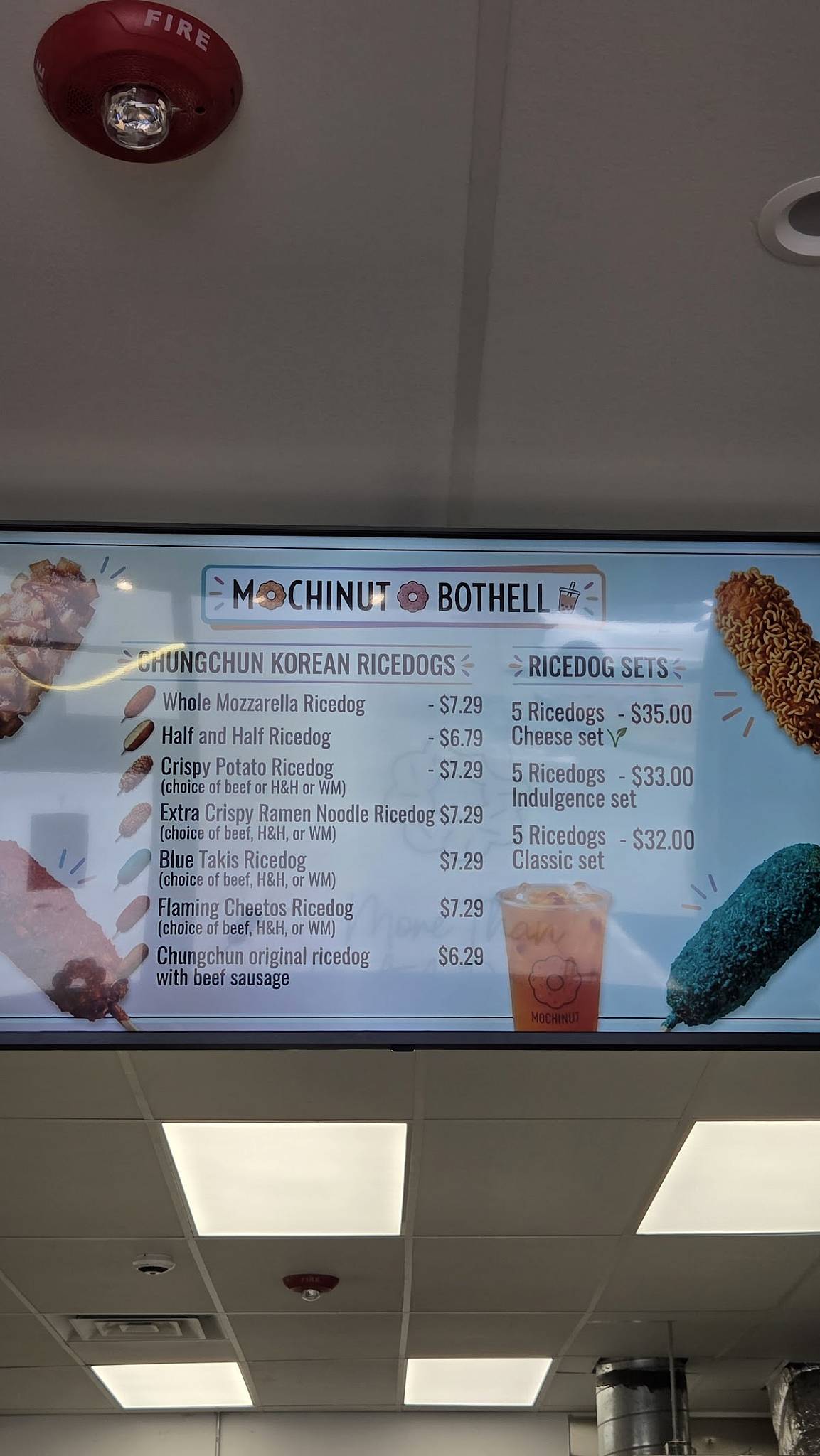 Mochinut Bothell меню