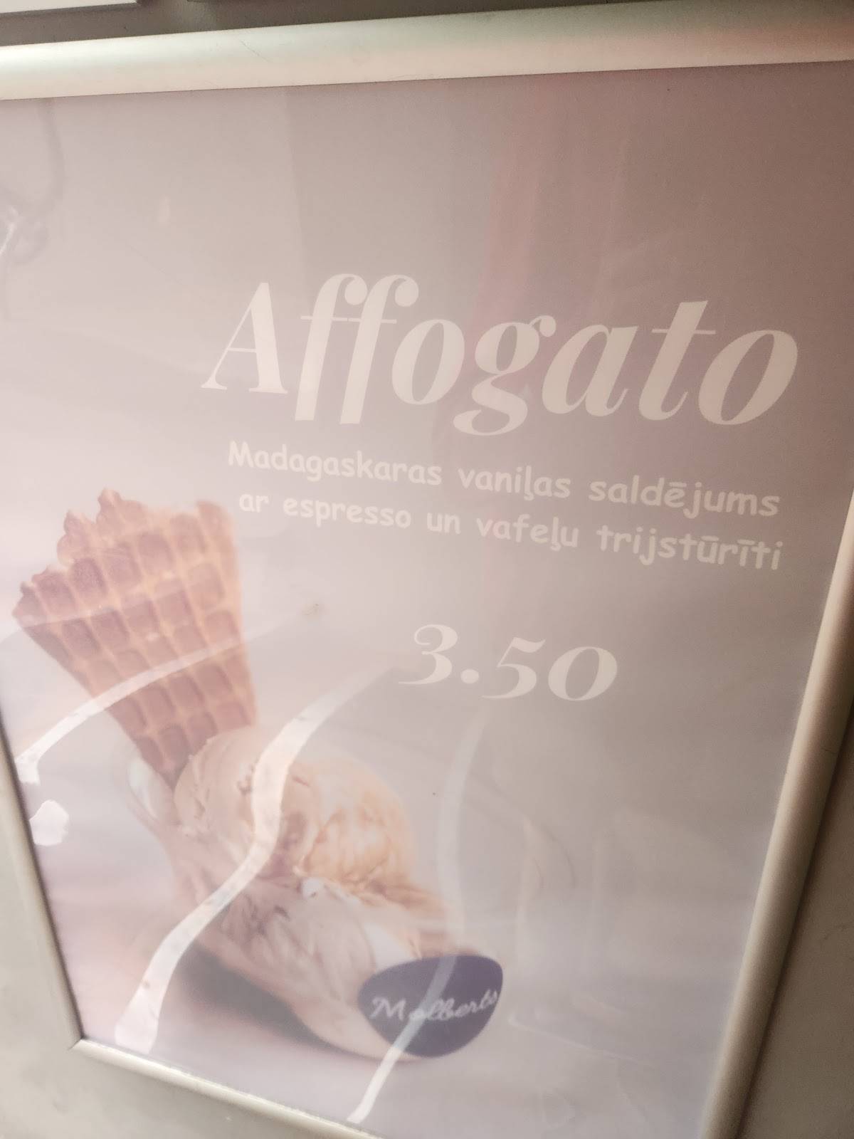 Molberts saldējums меню