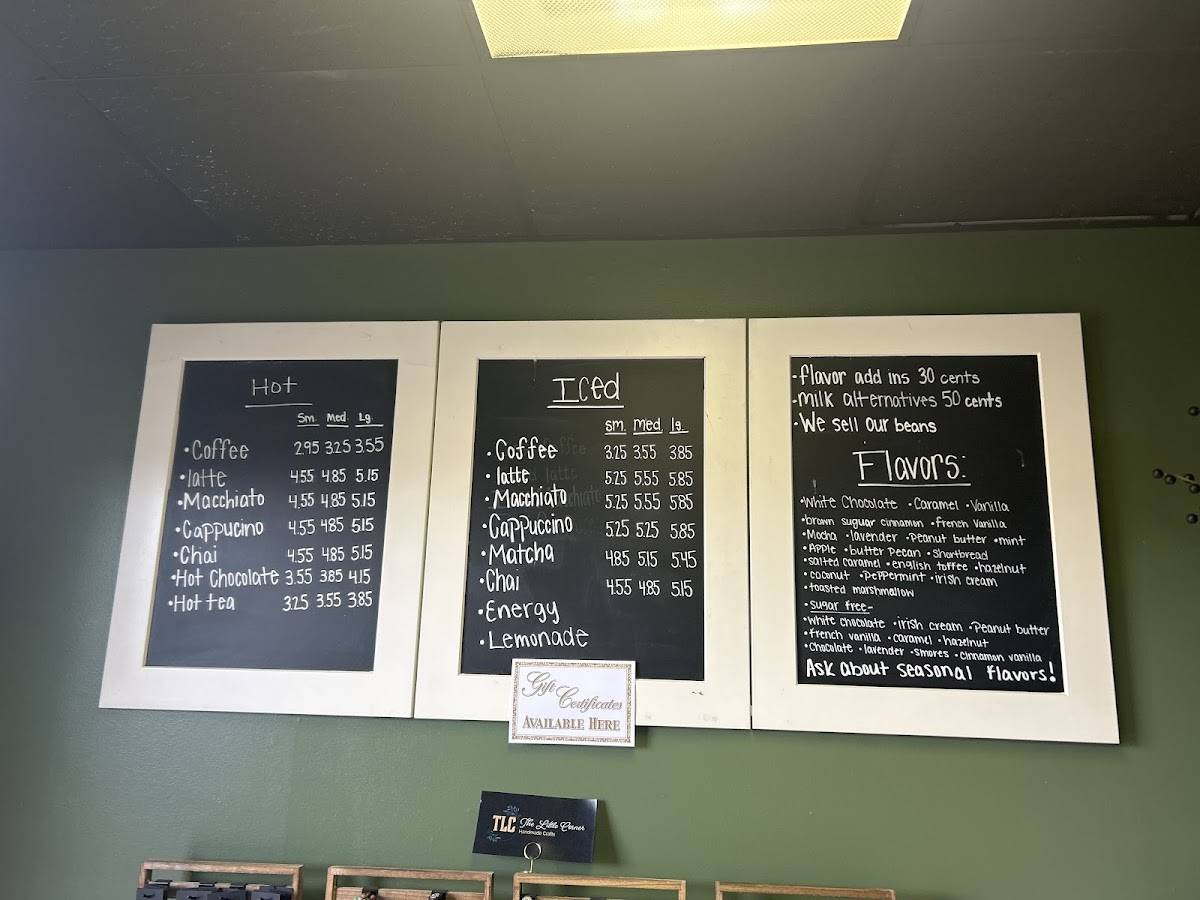 Mountain Java Coffee Co меню
