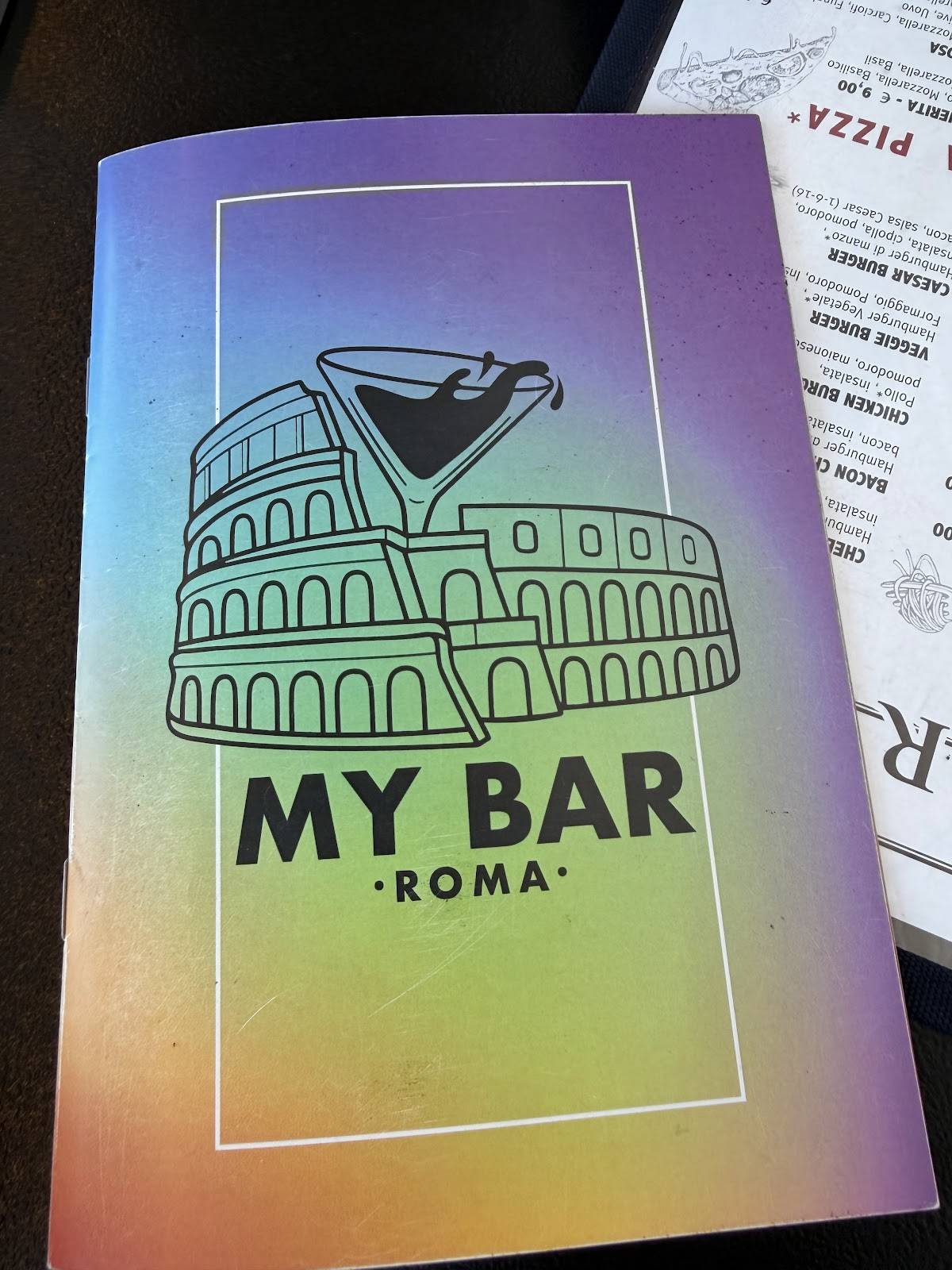 My Bar меню
