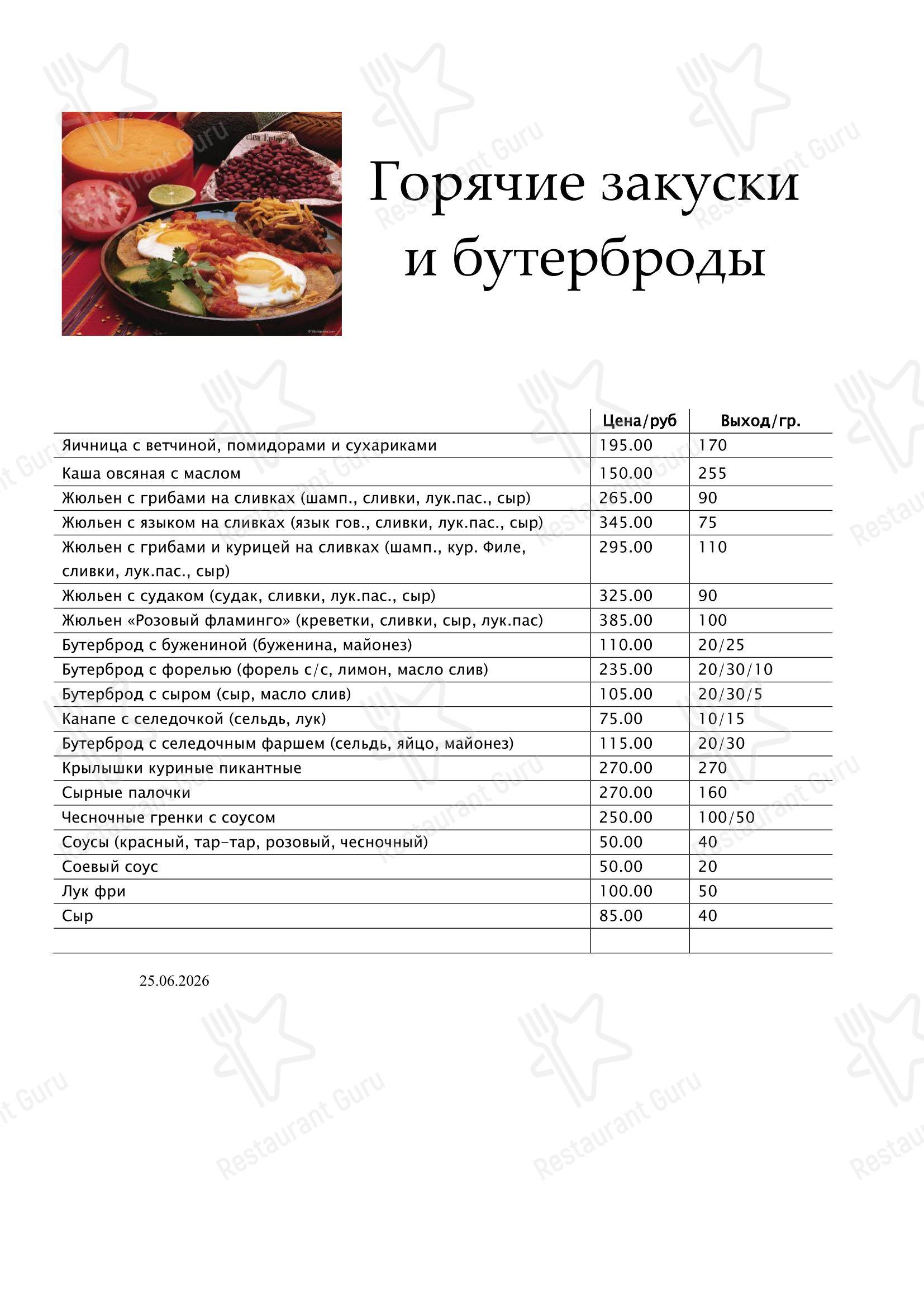 На всю Ивановскую в Санкт-Петербурге - Крафт меню