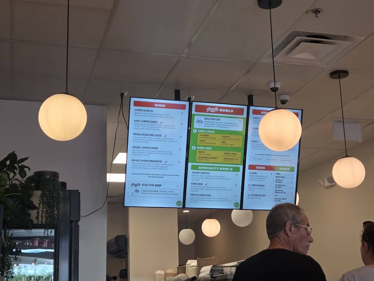 Noosh Grill меню