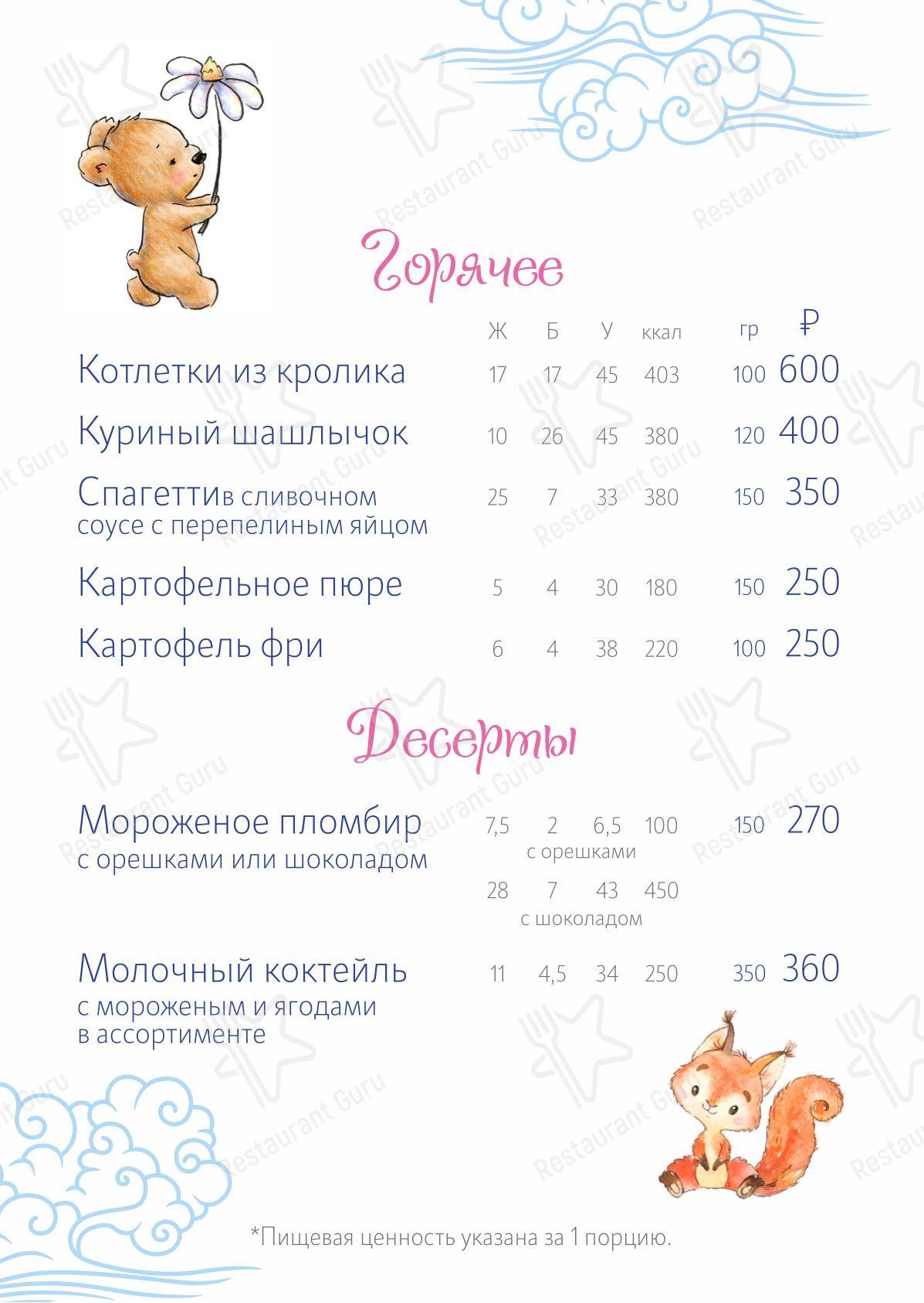 Облака в Челябинске - Wine Menu