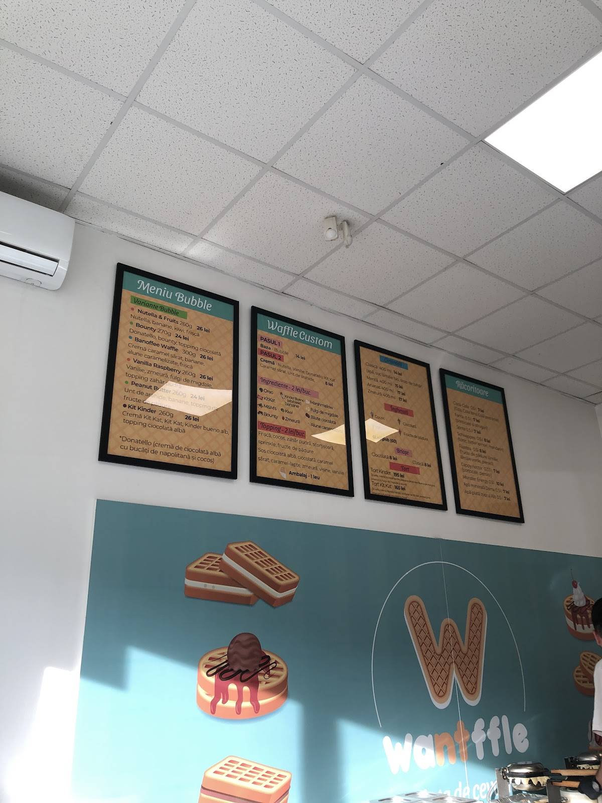 Waffle Shop меню