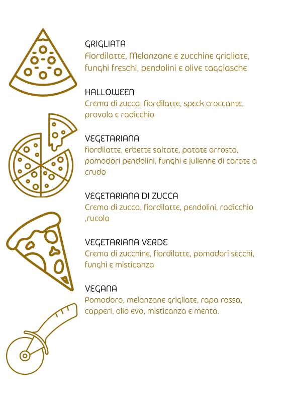 Osteria Pizzeria Montecavallo меню