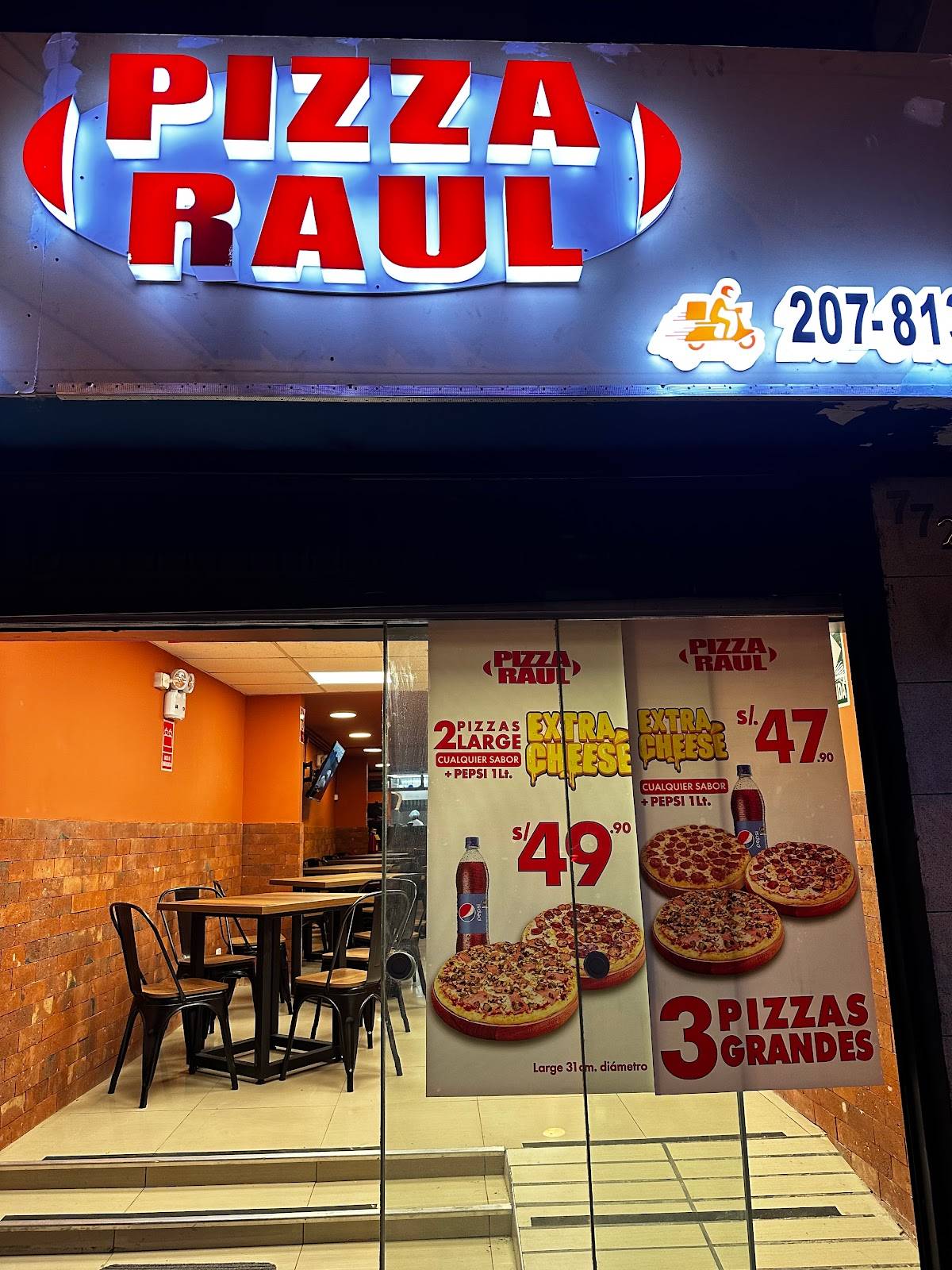 Pizza Raúl меню
