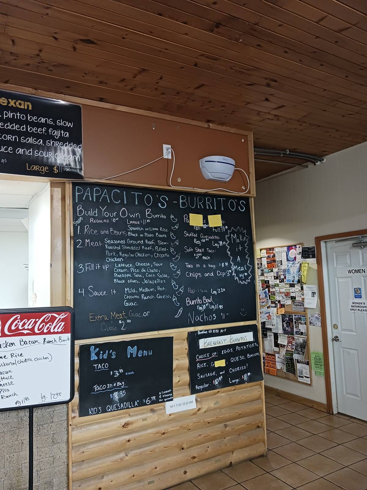 Papacitos Burritos меню