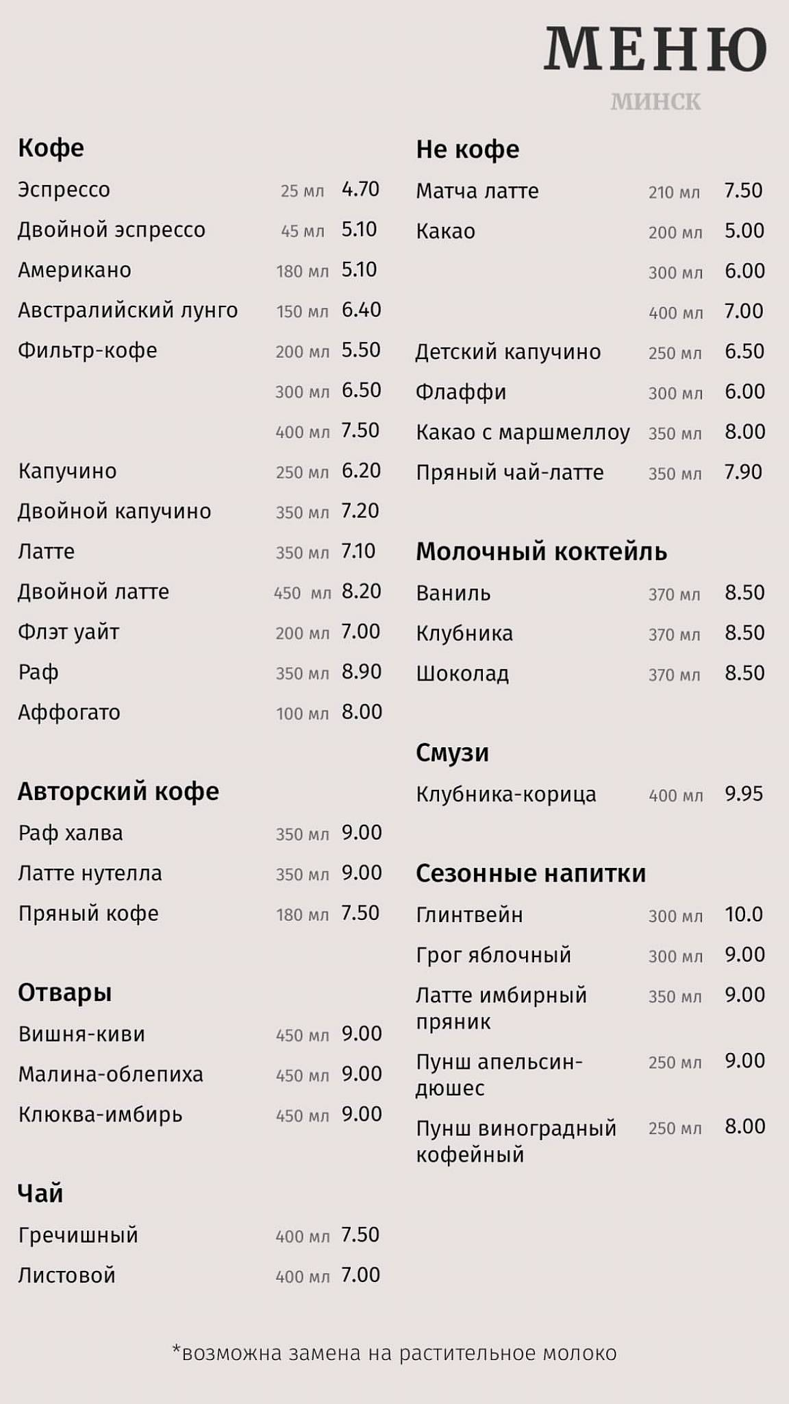 Параграф меню