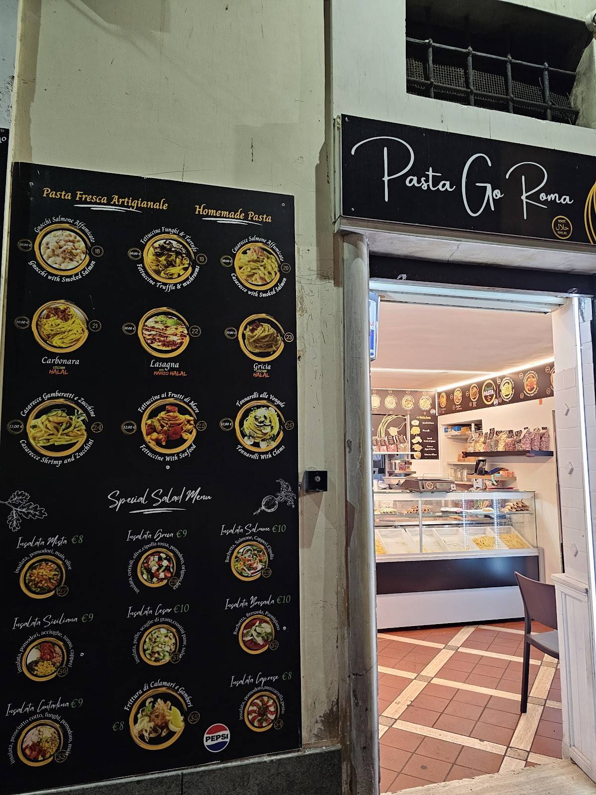 Pasta Go Roma меню