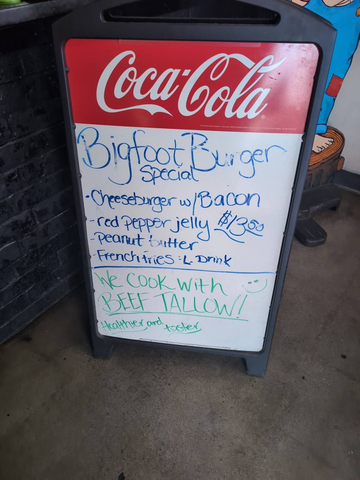 Patrick's Burgers меню