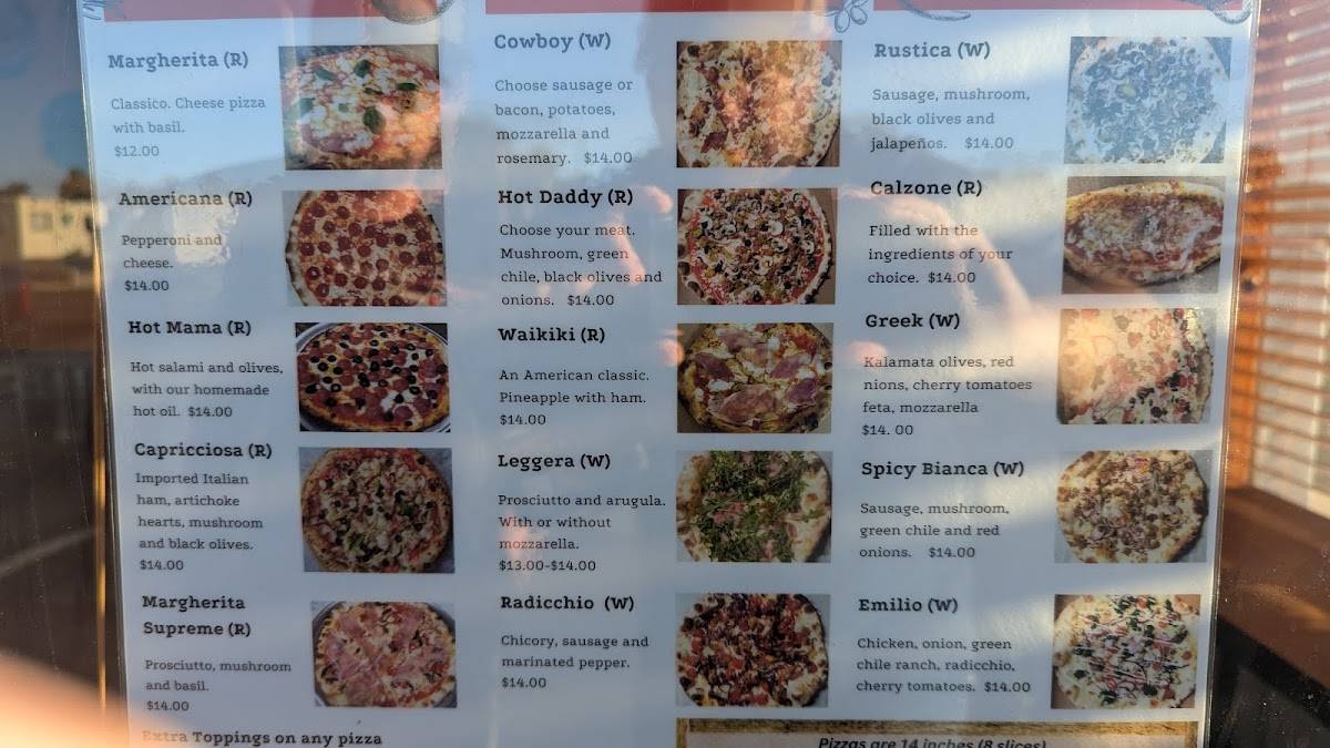 Pazzo's Pizza меню