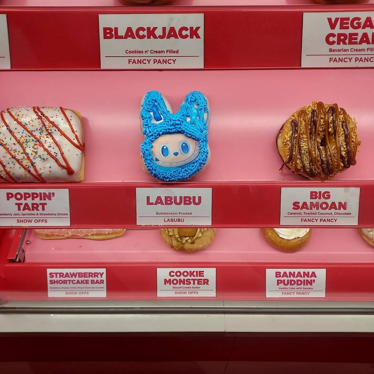 Pinkbox Doughnuts меню
