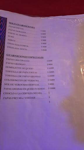 Pinocho Restaurante меню