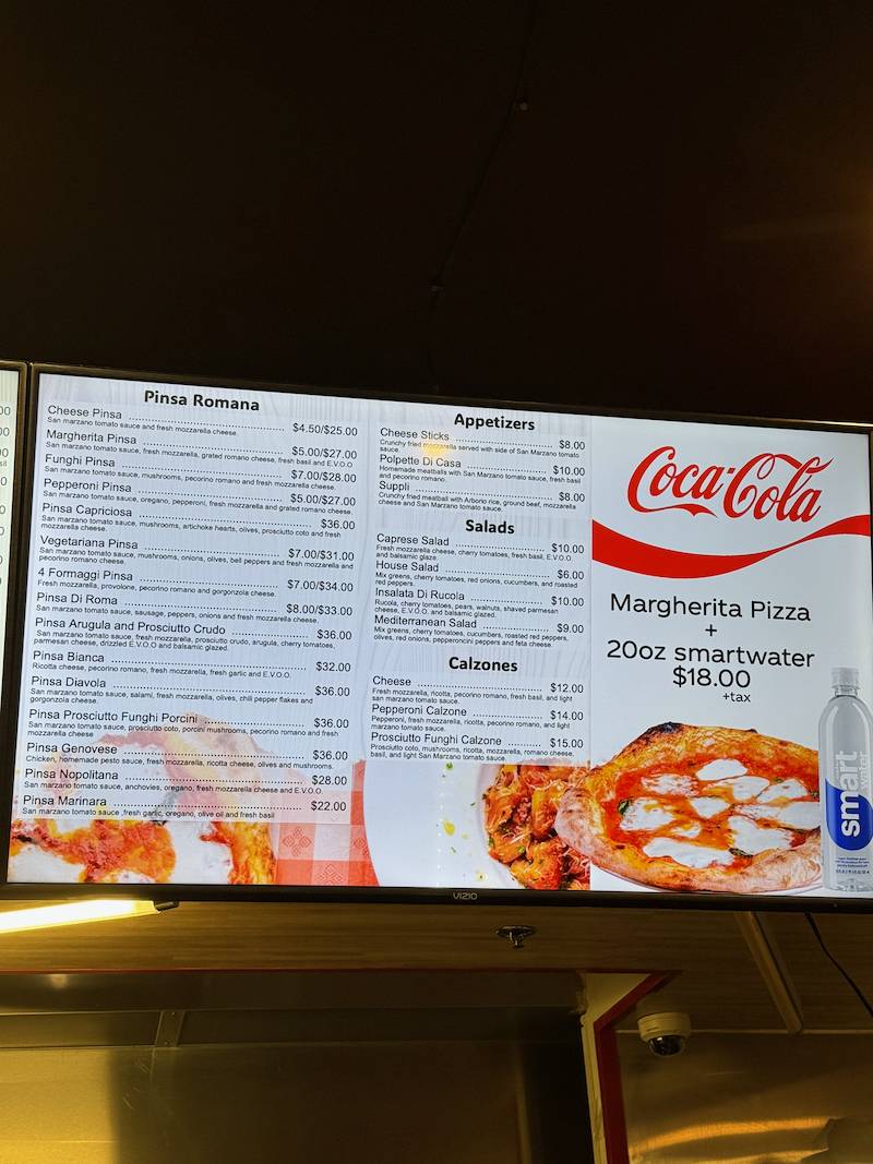Pizza Di Roma меню