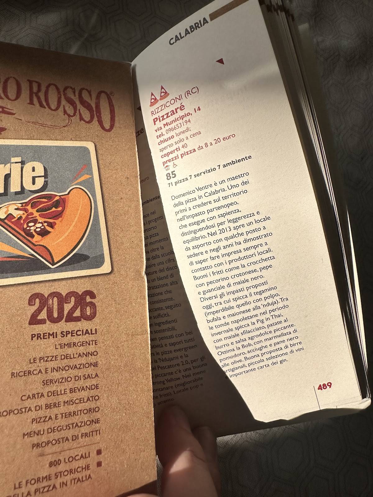 Pizzaré меню