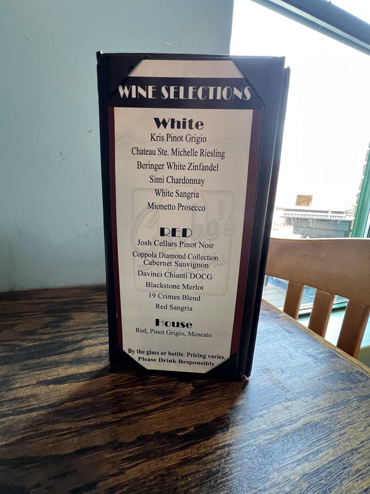 Garbo's Pizzeria меню